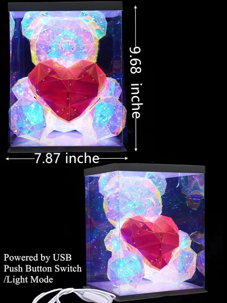 ✨ Glowing Teddy Bear Night Light – The Ultimate Gift of Love & Light! ✨