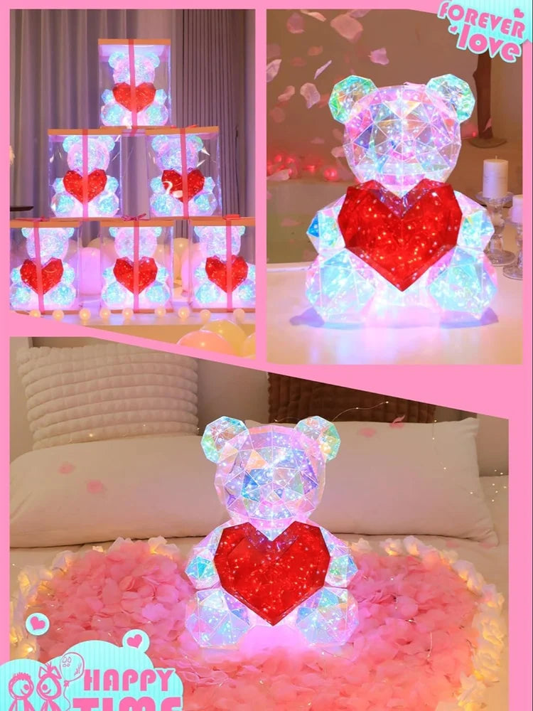 ✨ Glowing Teddy Bear Night Light – The Ultimate Gift of Love & Light! ✨
